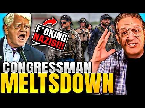 Woke Congressman Has UNHINGED Meltdown On Stage Calling ICE “Nazis” — This Is DISGUSTING