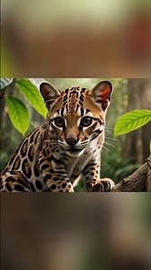 Meet the Margay 🐆 | The Wild Cat That Climbs Down Trees Headfirst!
