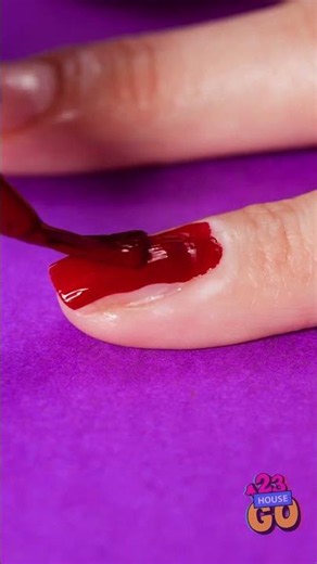 Transforme suas Unhas com Este Hack DIY Incrível! 💅✨ Surpreenda-se! #beleza #diversão