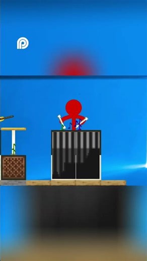 Stick Figures Make Music Epic Minecraft Block Beat! #alanbecker