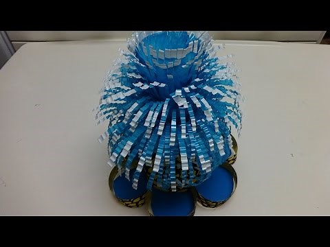 Recycled Projects for School - Fountain out of Plastic Bottles DIY Recycled Bottles Crafts