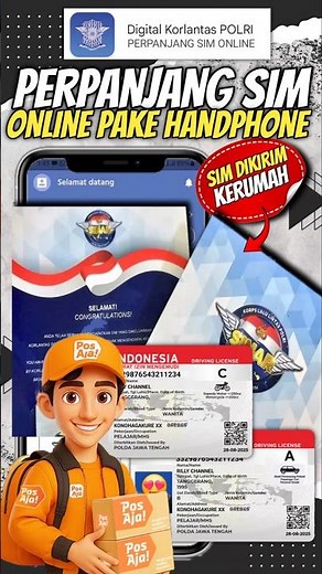Cara Perpanjang SIM Online 2025 Lewat HP | Cepat & Praktis!