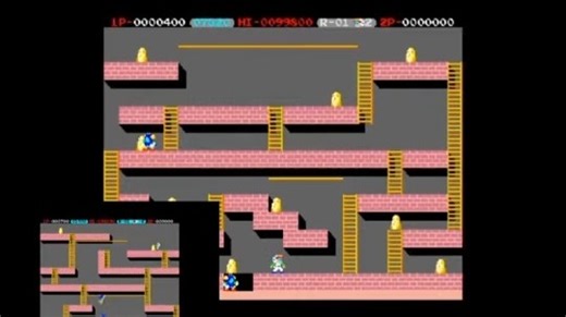 Lode Runner 1 & Lode Runner 2 (1983)游戏厅