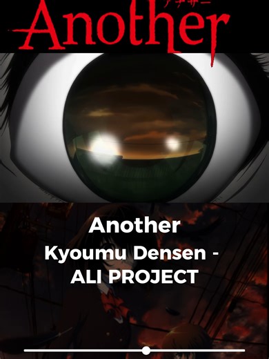 Another - Opening #another #anime #opening #fyp #song