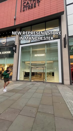 Represent Clothing Store Opening in Manchester
