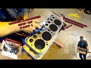 Prepping A Model A Block For MACHINING!- Hopping Up A Model A Banger Part 1
