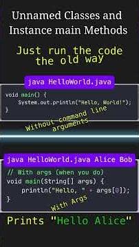 Instance Main Methods: Java Killed public static void main 💀 #k5kc #java