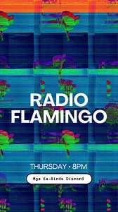 hi 💗 radio flamingo tomorrow night with billie recording vocals for one of the songs for the album, so this will be an EXCLUSIVE sneak peek 👀 we will have video on so only the first 23 ka-birds to join the call will be able to watch 😛 make sure you join early! https://discord.gg/KDcyFbVk | Oh, Flamingo！