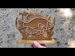 Rustic Fish Art, Scroll Saw Project