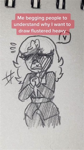 Understanding the Art of Drawing Flustered Heavy in Team Fortress 2