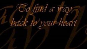 Backstreet Boys - Back To Your Heart