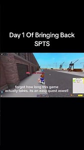 Day 1 Of Bringing Back SPTS #robloxfyp #roblox #spts #superpowertrainingsimulator