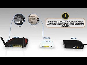 Tutorial de instalación del UPS DC