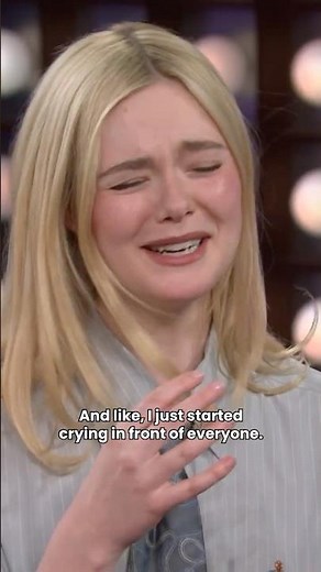 Elle & Dakota Fanning's emotional reaction to Sentimental Value