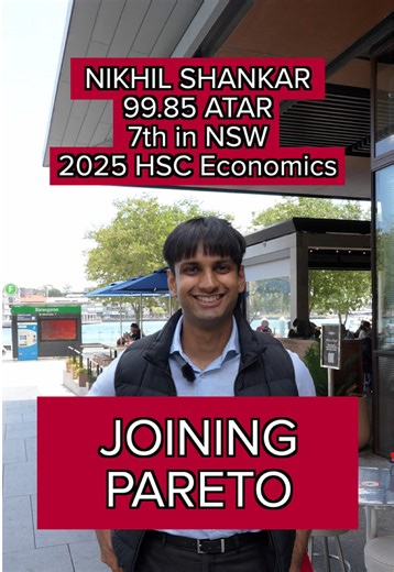 From Pareto Student to Tutor: Nikhil's Journey
