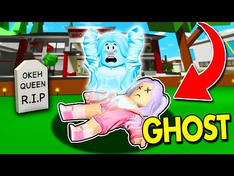 I DIED and Became a GHOST in Roblox Brookhaven RP!!