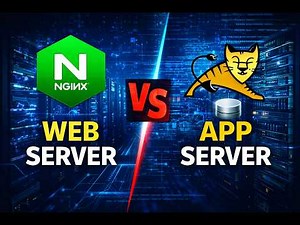 Web Server vs Application Server Explained | Nginx vs Tomcat | Linux & DevOps Basics