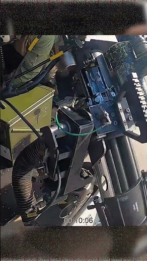 U.S. Marines conduct Close Air Support training with GAU-17 minigun