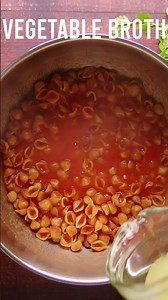 Mexican Shell Soup or Sopa de Conchas #mexicansoup #mexicanmademeatless