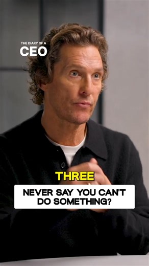 Matthew McConaughey reveals how his upbringing was different to most... #podcast #MatthewMcConaughey #discipline #celebrity | Steve Bartlett