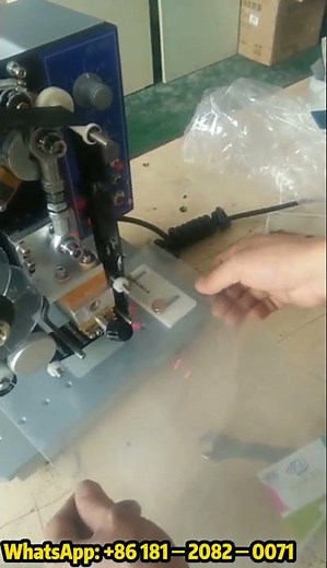 Semi auto thermal printer batch number date coder equipment