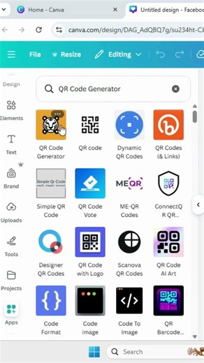 How to Generate QR Code in Canva || How to Make QR Code on Canva