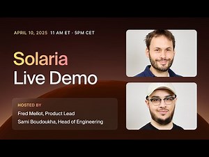 Solaria: Live Demo Webinar