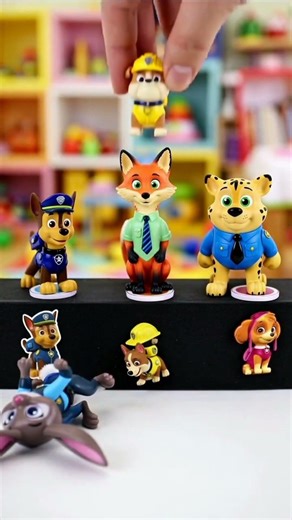 Satisfying Zootopia x PAW Patrol Toys Masha and The Bear Collection Review #short #masha #toy
