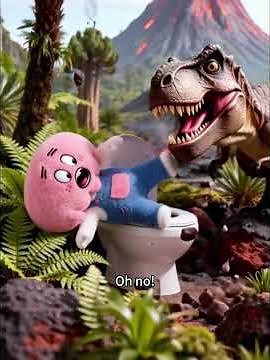 I Invented a Time-Travel Machine (It’s a Toilet) #originalcontent #plushtoys #funny #animation