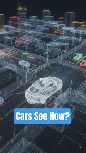 🤯 How Self-Driving Cars REALLY See!