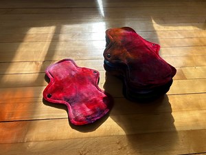 10" Reusable Bamboo Velour Cloth Pad: Extra Heavy Absorbency - Etsy