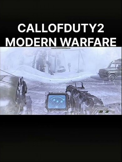 Call of Duty 2: Modern Warfare Snow Mission ❄️🔥#gameplay #youtubeshorts