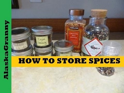 How To Store Spices Herbs Seasoning Mixes Long Term Food Storage Stockpile