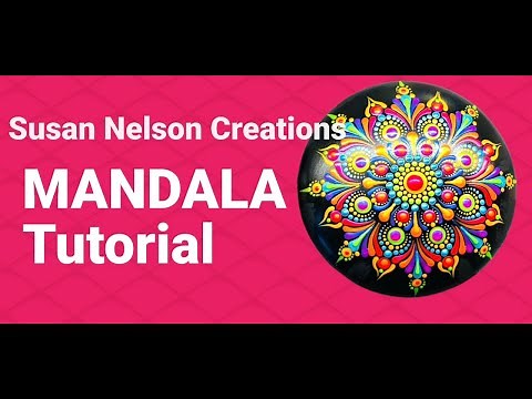 Real time dotting: Hippy Dippy Mandala by Susan Nelson