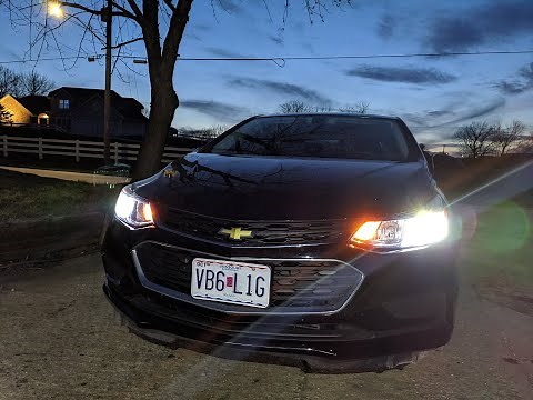 2016-2020 Chevy Cruze headlight replacement