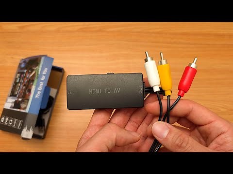HDMI to AV adapter | Playing digital video on an analog TV