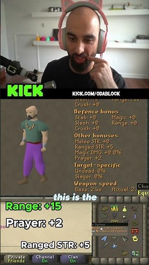 New BEST range amulet CHECK 🎁🎉#odablock #odablockclips #oldschoolrunescape