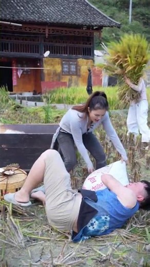 A Story of Husband and Wife 😂~mini wood toy/woodworking art skill / hands crafts #tween #tweening