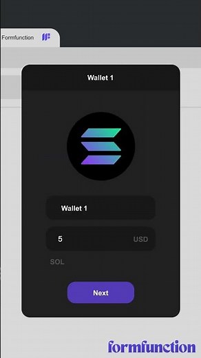 How to buy Solana using Phantom & MoonPay 🪙 | Formfunction #Shorts