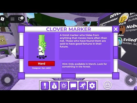 HOW TO GET CLOVER MARKER IN 2026 #roblox 