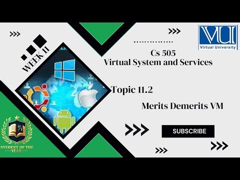 Cs505 Short lecture|Cs505 week 11 Topic 11.2|Merits Demerits Virtual Machine|Cs505 Finalterm lecture
