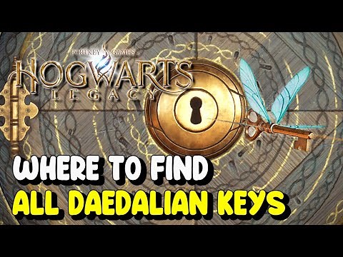 Hogwarts Legacy ALL 16 DAEDALIAN KEY LOCATIONS (How to open House Chest) | The Daedalian Keys Quest