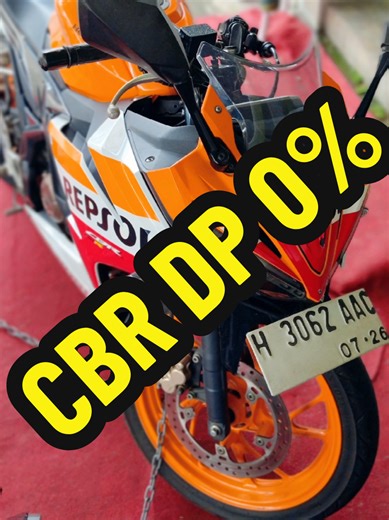 CBR 150R Repsol 🔥 Motor sport rasa MotoGP, tapi bayarnya rasa jajan harian 😌 💥 DP 0% 💸 Angsuran 814 ribu x 36 bulan Gas pol nggak harus kaya dulu, sing penting niat lan KTP 🤭 📍 Suroso Motor – Pasar Krenceng 📲 WA: wa.me/6285869199151 Motor boleh Repsol, yang penting hidupmu iso “gas terus” 🏍️💨 #CBR150R #RepsolEdition #DP0Persen #MotorSport