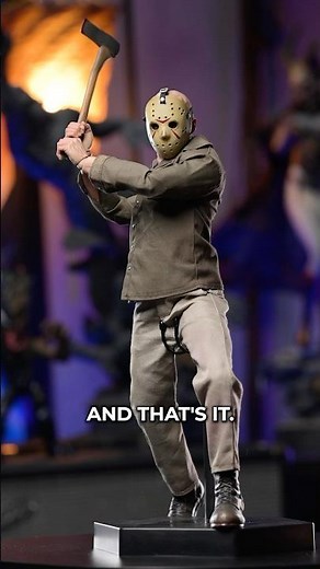 Posing Jason Voorhees 😱