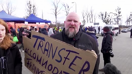 53K views · 929 reactions | As Russia continues to pound Ukraine, more than half a million Ukrainians have fled their embattled country. Footage of the humanitarian crisis led one German man to act https://reut.rs/3hrr89j | Reuters | Facebook