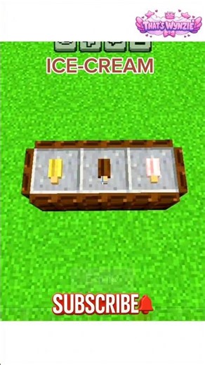 “Minecraft Ice-Cream Hack!" #minecraft #minecrafthack