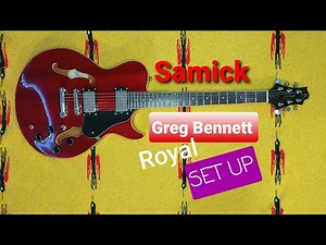 Samick Greg Bennett Royal set up