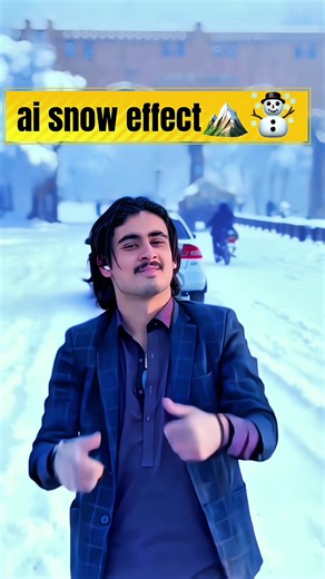 Explore the AI Snow Effect on TikTok