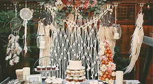 Boho chic: una gran idea para la decoración de tu evento