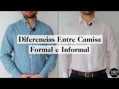 Diferencias entre camisa formal e informal